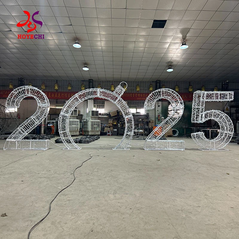 HOYECHI Christmas And New Year's Eve Character Decorative Lights Mall Square Lighting Lanterns