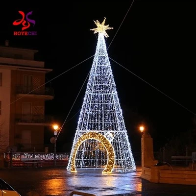 2024 עץ חג המולד מוטיב חגיגי מסחרי לקישוט חוץ