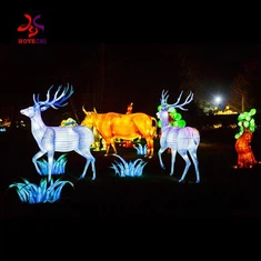 2025 עיצוב מודרני מותאם אישית בעל חיים תנין פנס חיצוני עמיד למים תצוגת מגרש משחקים פסחא ראש השנה קישוטי מסיבת חג המולד